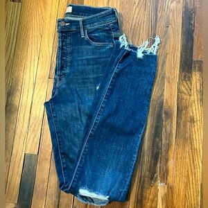Distressed Paige skinny jeans